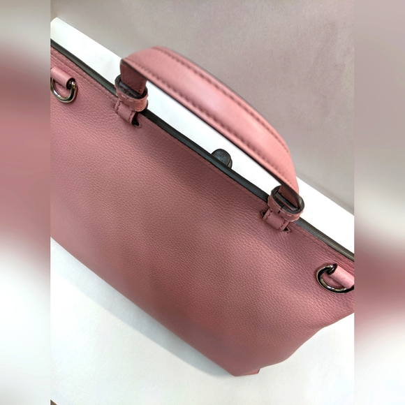 Gucci Bamboo Twist Lock Daily Top Handle Leather Handbag #802 - Picture 4 of 14